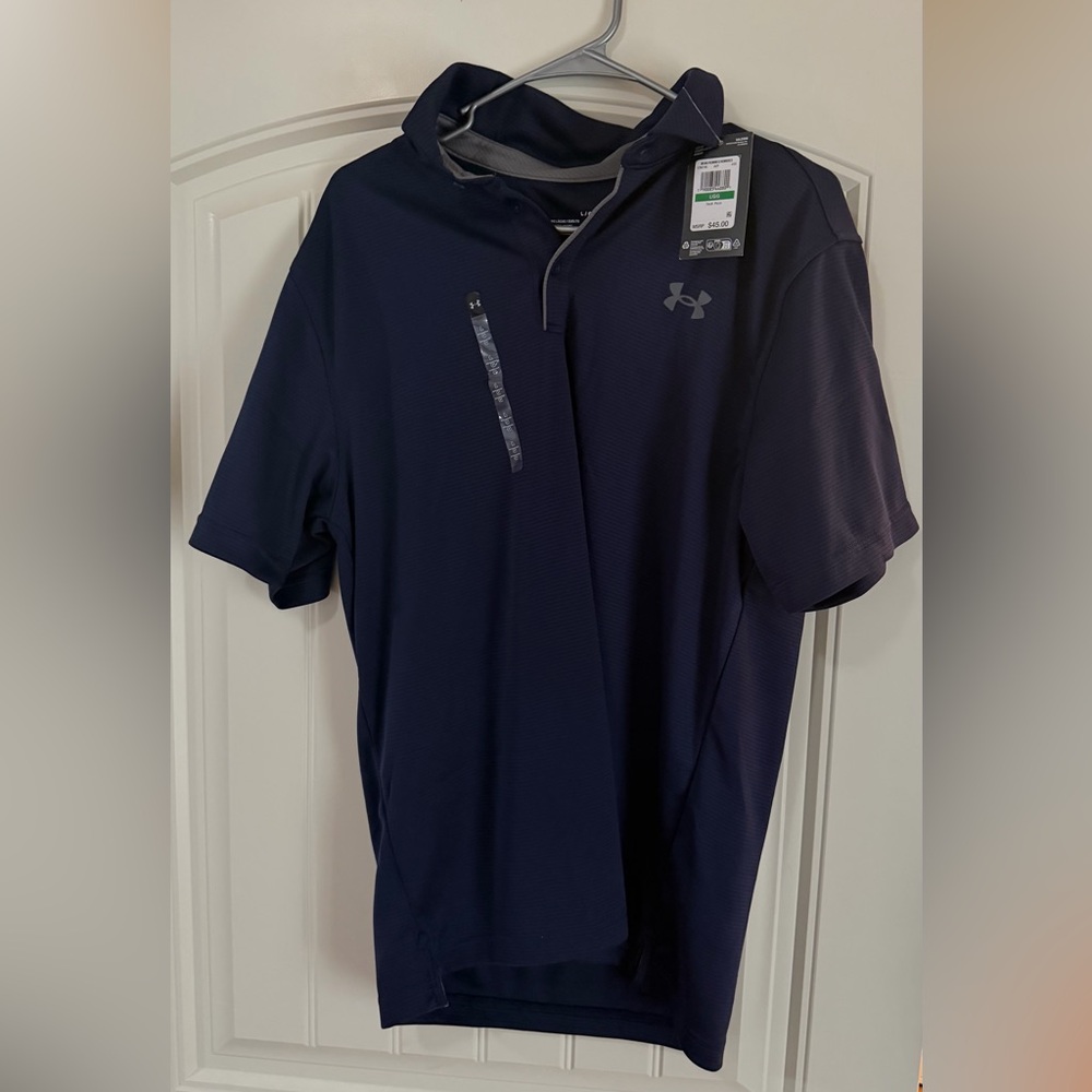 Under Armour Men's Navy Polo
